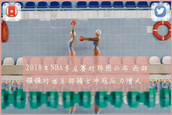 2018年NBA季后赛对阵图公布 西部强强对话东部骑士冲冠压力增大